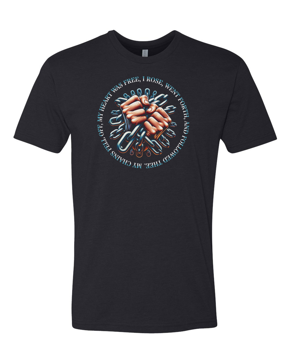 Broken Chains T-Shirt Black (NL6210F)